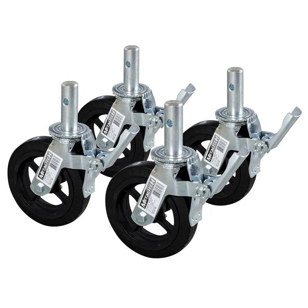 Metal tech. Scaffolding Wheel. Support Wheels. 8 Caster Wheels. Mobile Scaffolding Wheel Parts.