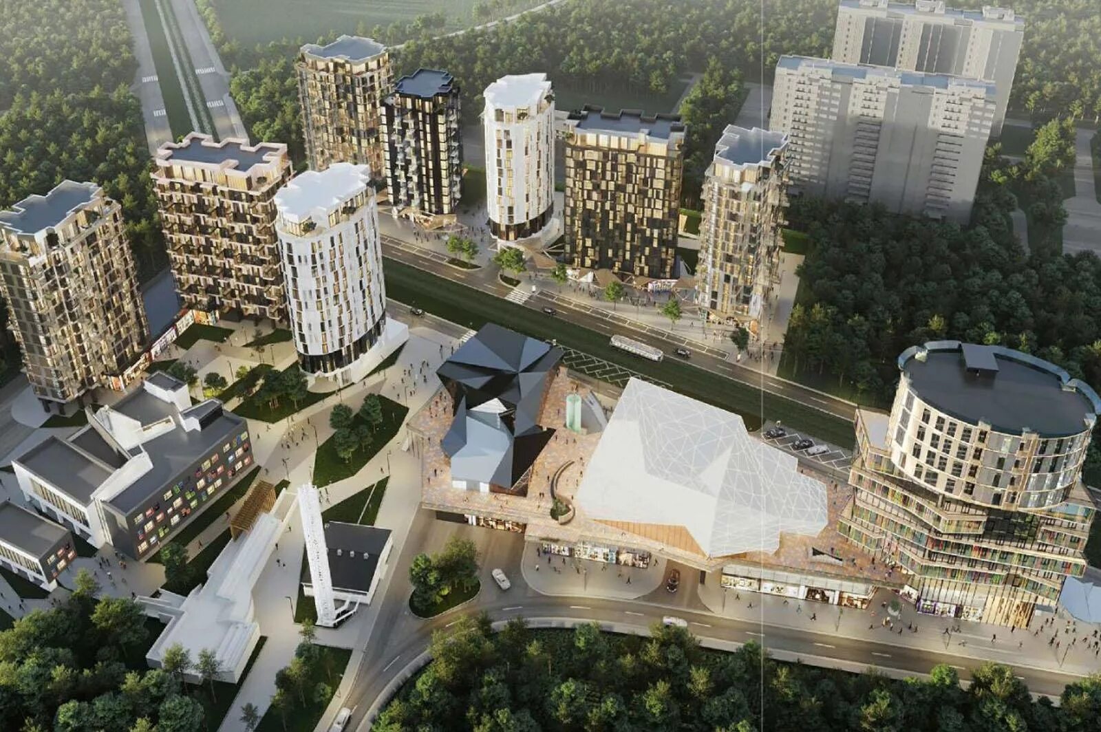 Жк москва камеры. Russian Design District Ватутинки. ЖК Russian Design District в Ватутинках. Ватутинки парк жилой комплекс реновация. Жилой комплекс Ирины Виннер Ватутинки.