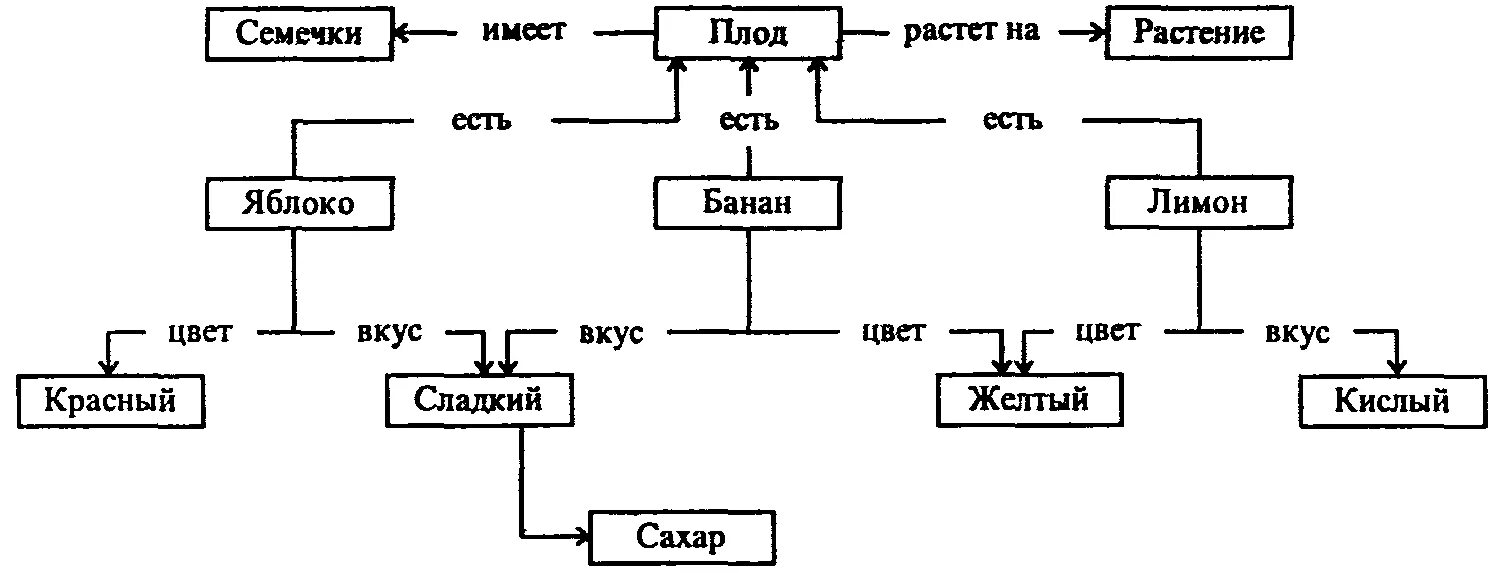 Семантические сети фреймы