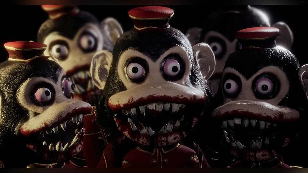 Dead deception. Игра dark deception. dark deception 3 глава. dark deception 1. обезьяна дарк десепшн.