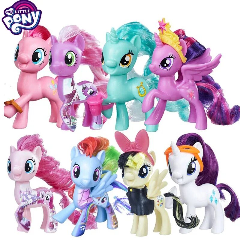 Новинки пон. My little Pony Hasbro 6 шт. My little Pony игрушки Hasbro 2016. Хасбро фигурки пони. My little Pony игрушки Hasbro 2017.