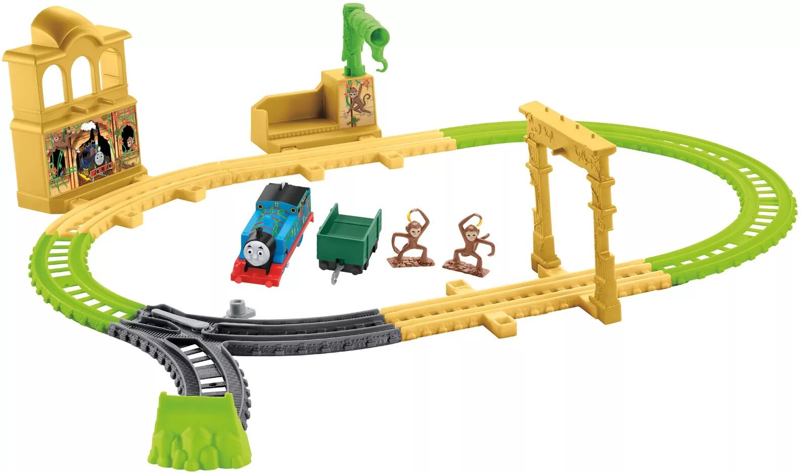 Thomas & friends trackmaster turbo jungle set. Трек friends. Thomas and friends fisher price. Трек friends. Thomas and friends железная дорога день на острове содор gvl59.