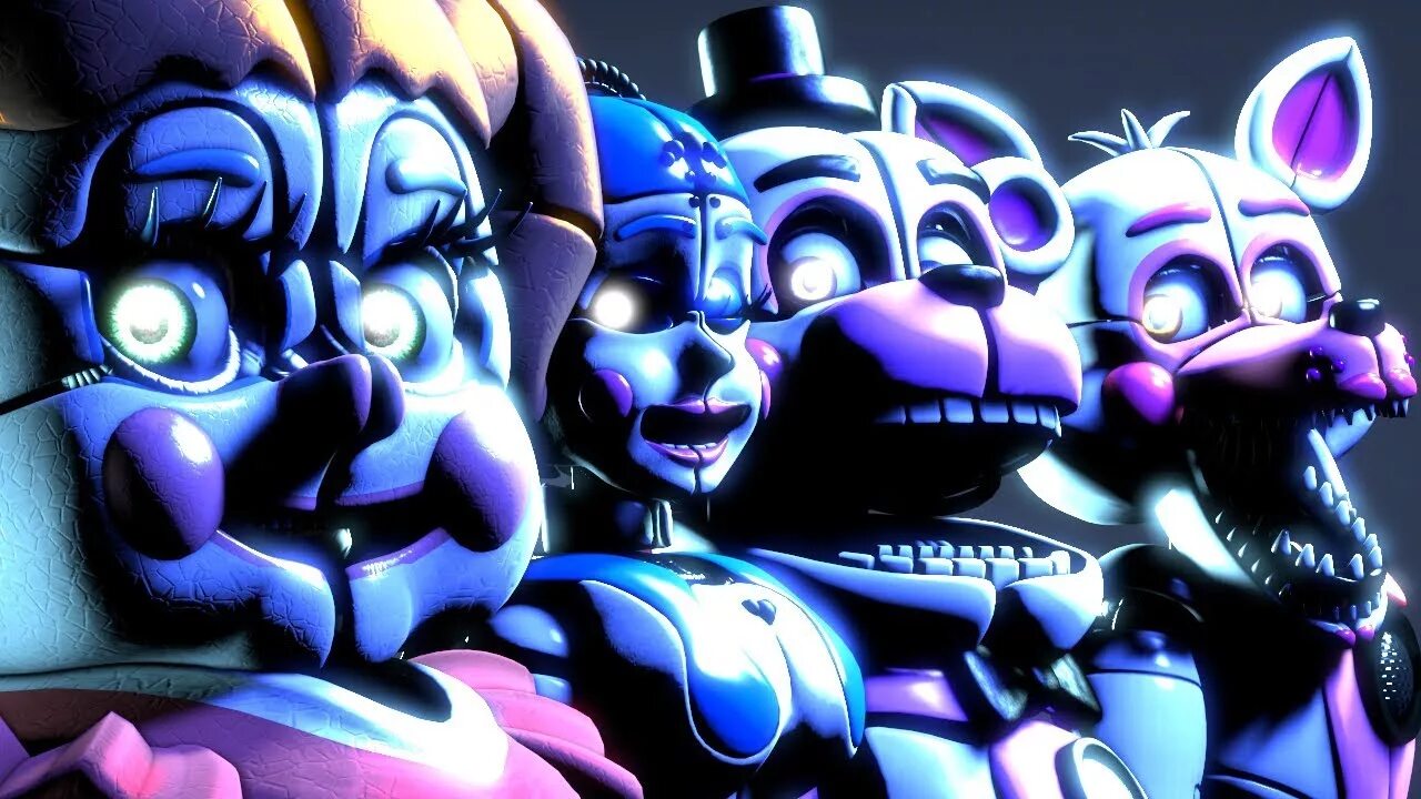 Five nights at freddy’s: sister location. Фнаф 5. Аниматроник бейби. Систер локейшен 5. Fnaf 5 аниматроники.