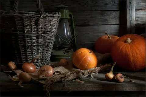 Тыква с луком