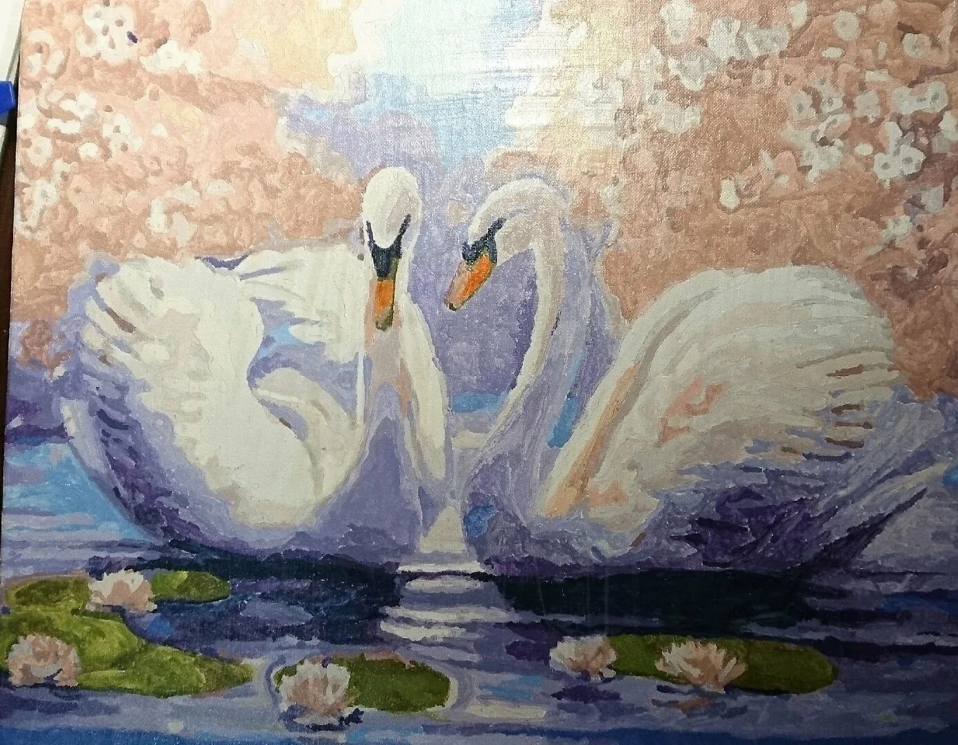 Лебедь лебедушка песня. Пейзаж с лебедями. Лебеди живопись. Лебеди в живописи картины. Пейзажи с лебедями на озере.