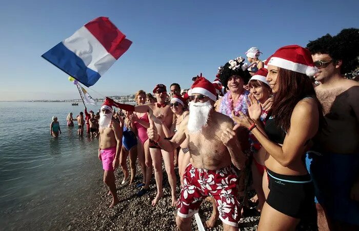 Французское Рождество Нудистов Видео