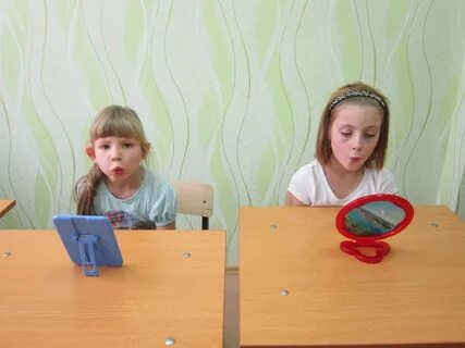 Занятие по логопедии в школе