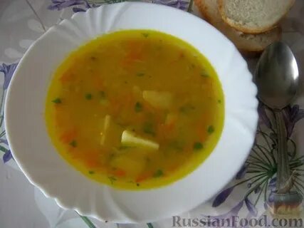 Суп картофельный с горохом