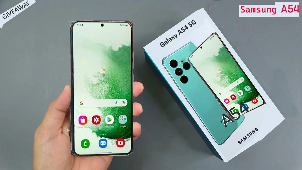 Samsung a54. A 54 Samsung seno