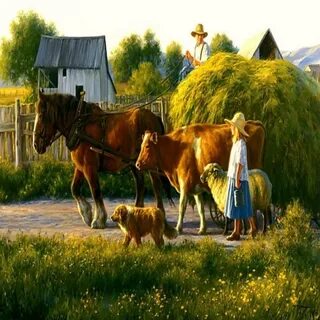 Настоящая сельская жизнь