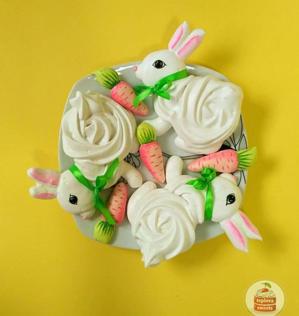 Цыплята из зефира