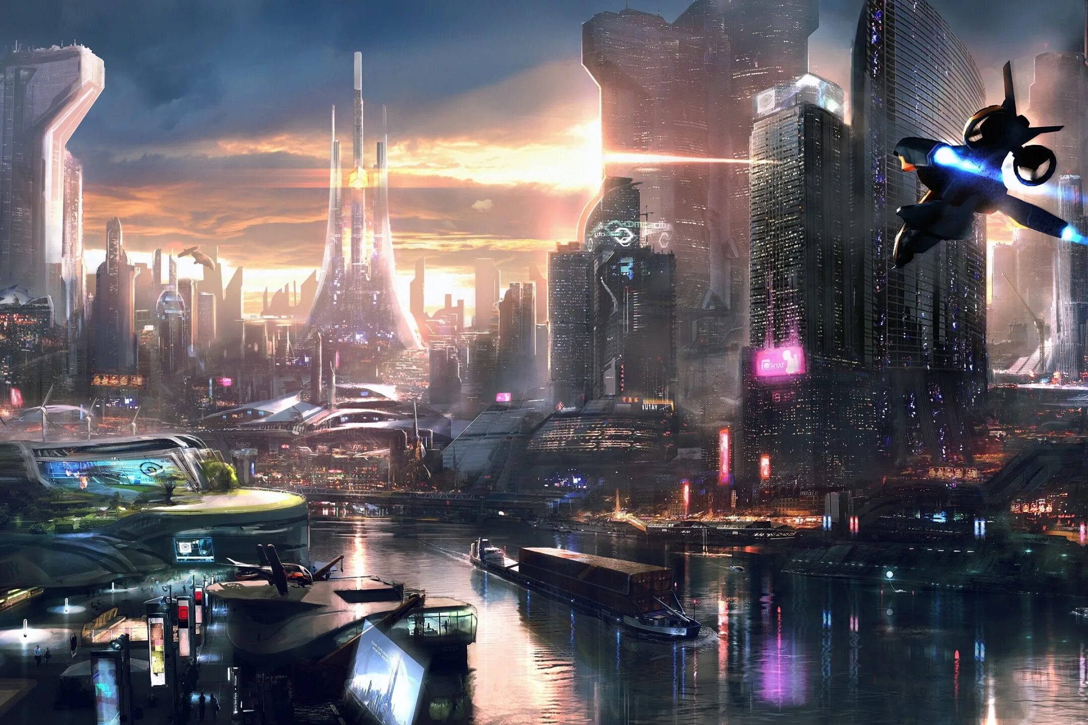 Мир 4 картинки. Алита киберпанк-город. Метрополис киберпанк. Фантастический город. Город будущего.
