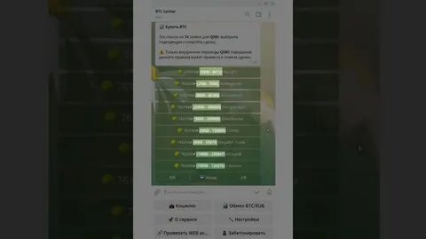 Обменник тг