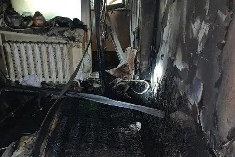 Сгоревший пол