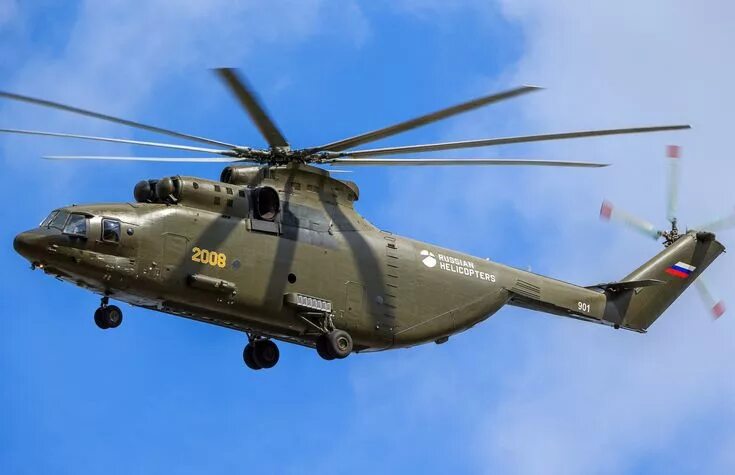Российская армия получит летающие операционные на базе вертолетов Ми-26, благода