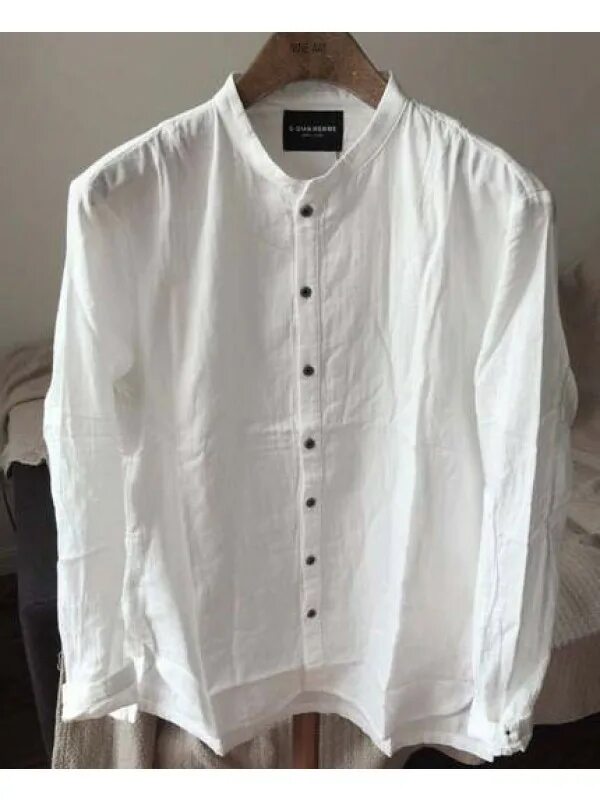 Рубашка bershka мужская. Рубашка oodji ultra. Белая рубашка без воротника мужская. Рубашка без воротника. Белая рубашка без воротника мужская.