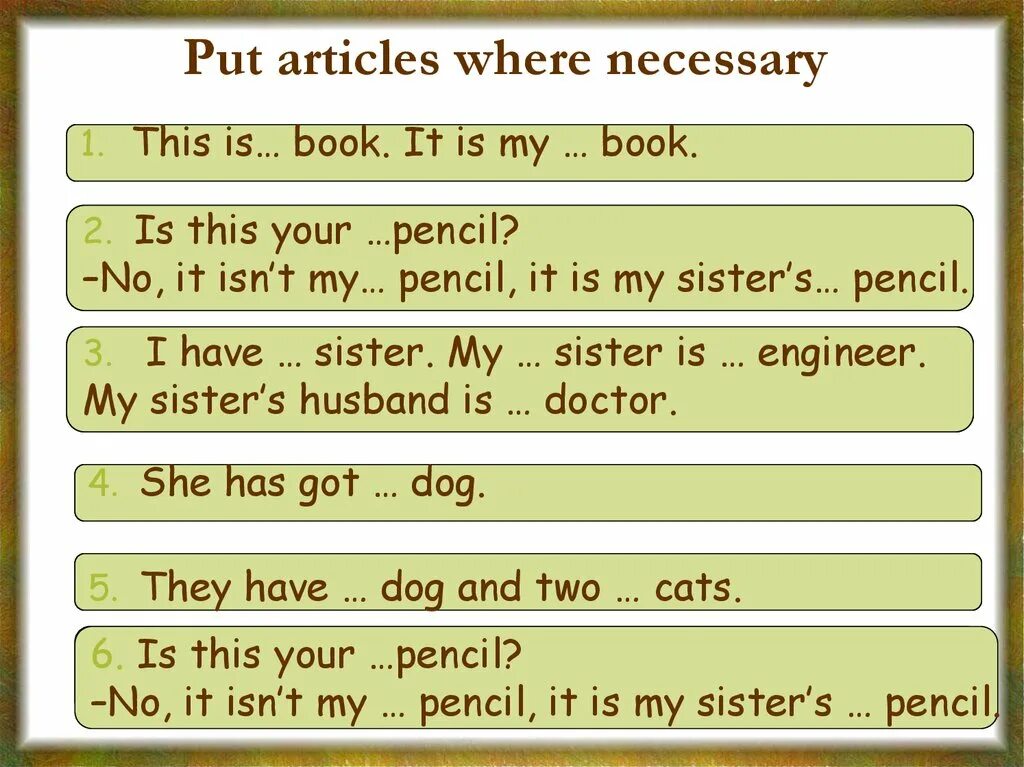 Put the where necessary. Task put the where necessary. Appropriate article. Put up articles a, an, the where necessary Simpson Live in. Necessary предложения