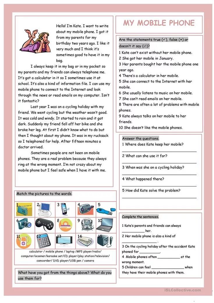 Text about computers