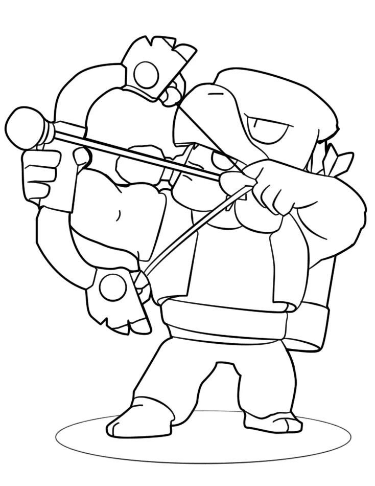 Бо из браво старс. Раскраски brawl stars эш. Рисунки для срисовки бравлеры. Раскраска бравл старс базз. Как нарисовать бо из brawl stars.