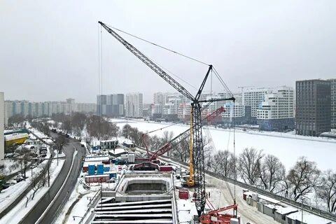 Нагатинский затон станция метро
