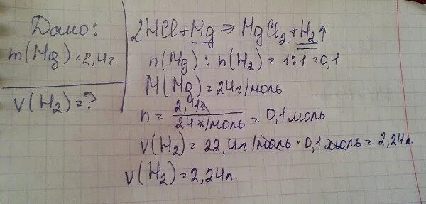 Какой объем водорода выделится. Вычислите массу водорода полученного при взаимодействии 2,4 г магния. Вычислите объем водорода полученный при взаимодействии магния. При взаимодействии магния массой 2.4 г с раствором серной кислоты. Какой объем водорода выделится при взаимодействии избытка