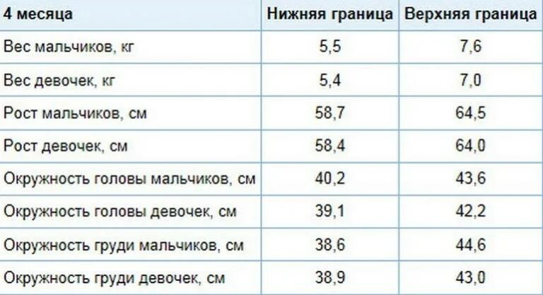 Сколько весит мальчик в 6 месяцев