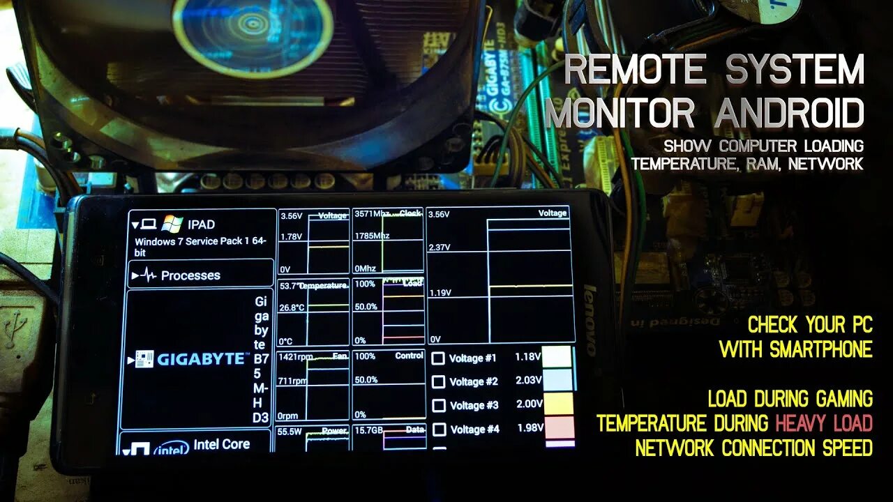 Remote system monitor. System monitor android. программа remote system monitor.