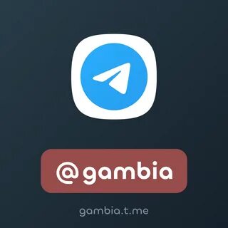 An auction to get the Telegram username @gambia is in progress. 