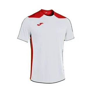 Jersey Joma Championship ss VI White-Red - Fútbol Emotion 