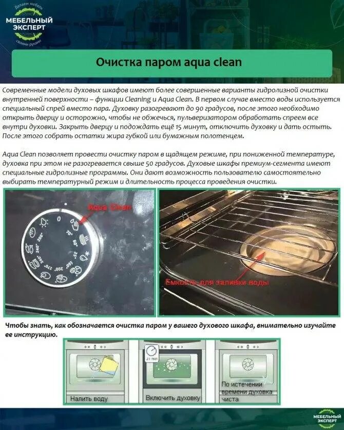 Функции очистителя