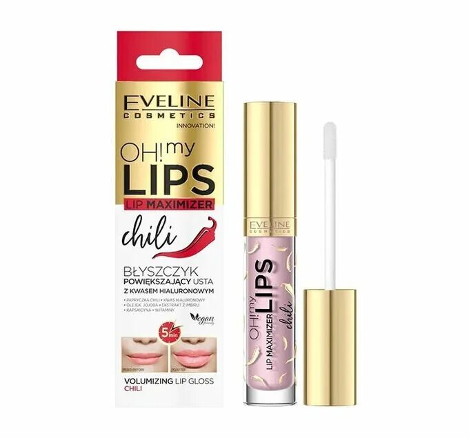 Eveline lip. Блеск для губ eveline cosmetics oh my lips lip maximizer. eveline блеск для увеличения объёма губ чили 4,5мл.