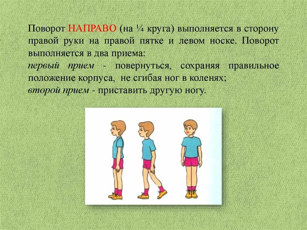 Команда кругом в движении. Повороты направо налево кругом. Строевые упражнения. Как выполняется команда кругом. Повороты направо налево физкультура.