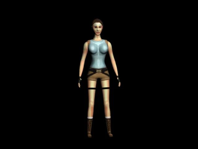 Lara croft 3d video