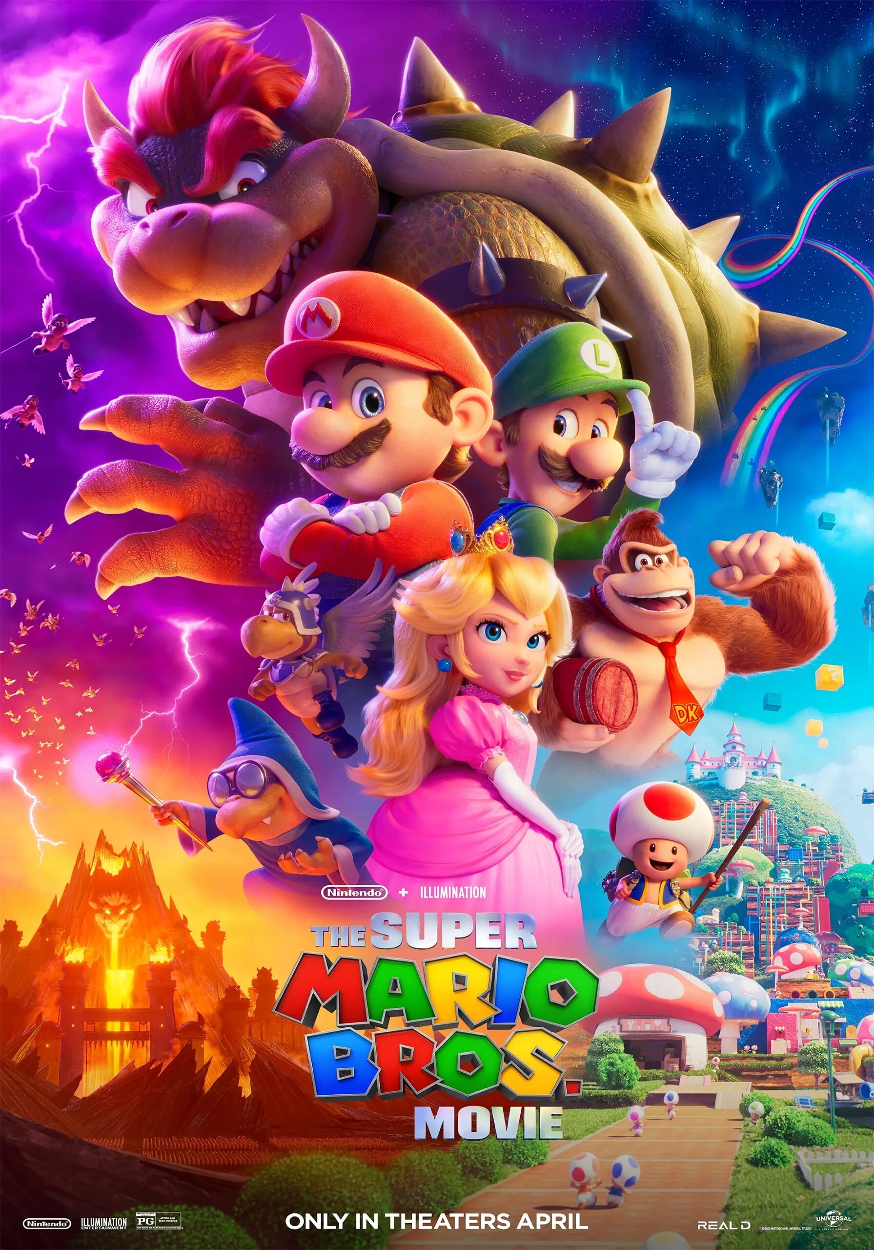 Mario bros 2023. Супербратья Марио 2023 Постер.