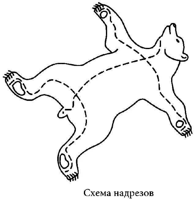 Как снять шкуру медведя правильно Уральский охотник