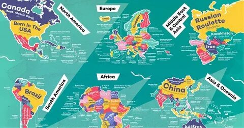 Any many countries