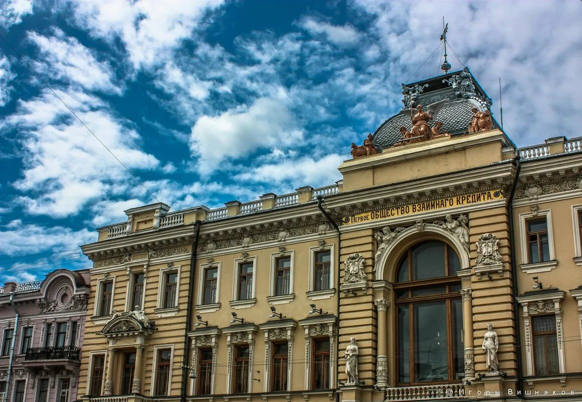 Ремонт зданий спб. Санкт-Петербург, набережная канала Грибоедова, 13. Наб Кан Грибоедова 13. Канал Грибоедова, дом 13. Здание Санкт-Петербургского общества взаимного кредита.