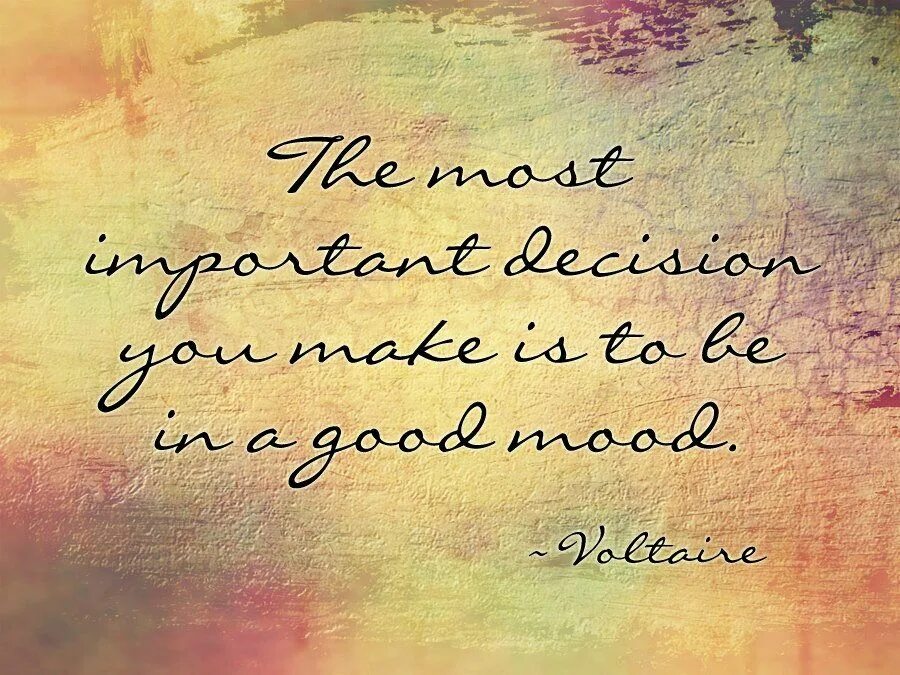 Most important decisions in the
