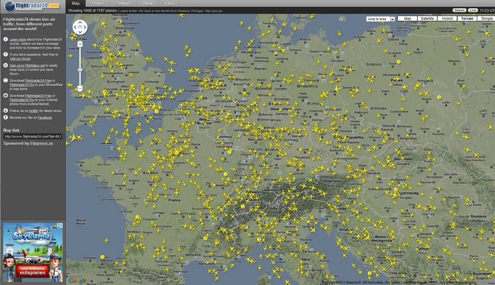 Отслеживание самолетов flightradar24. Карта рейсов самолетов в реальном времени. Радар 24 полет самолетов. Карта мировых полетов