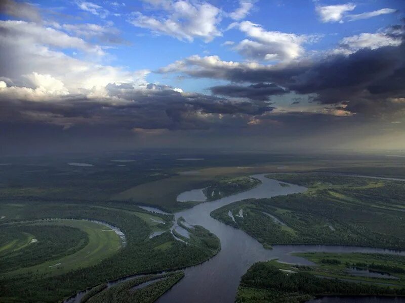 Самая большая сибирская река