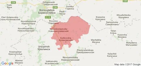 Карта новониколаевский волгоградская
