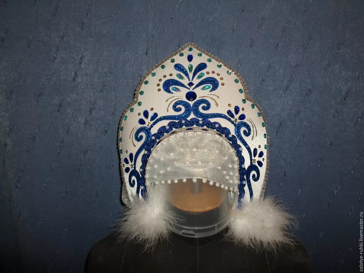 маска снегурочки фото