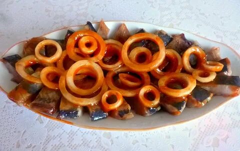 Селедка в томатной