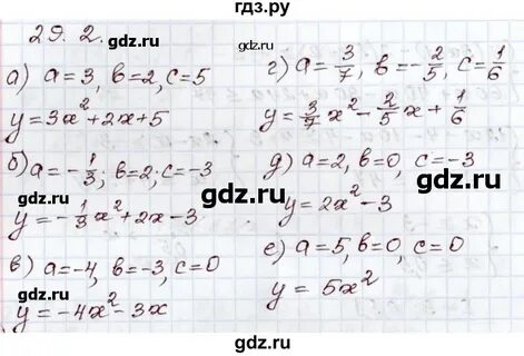8 класс алгебра 2 10