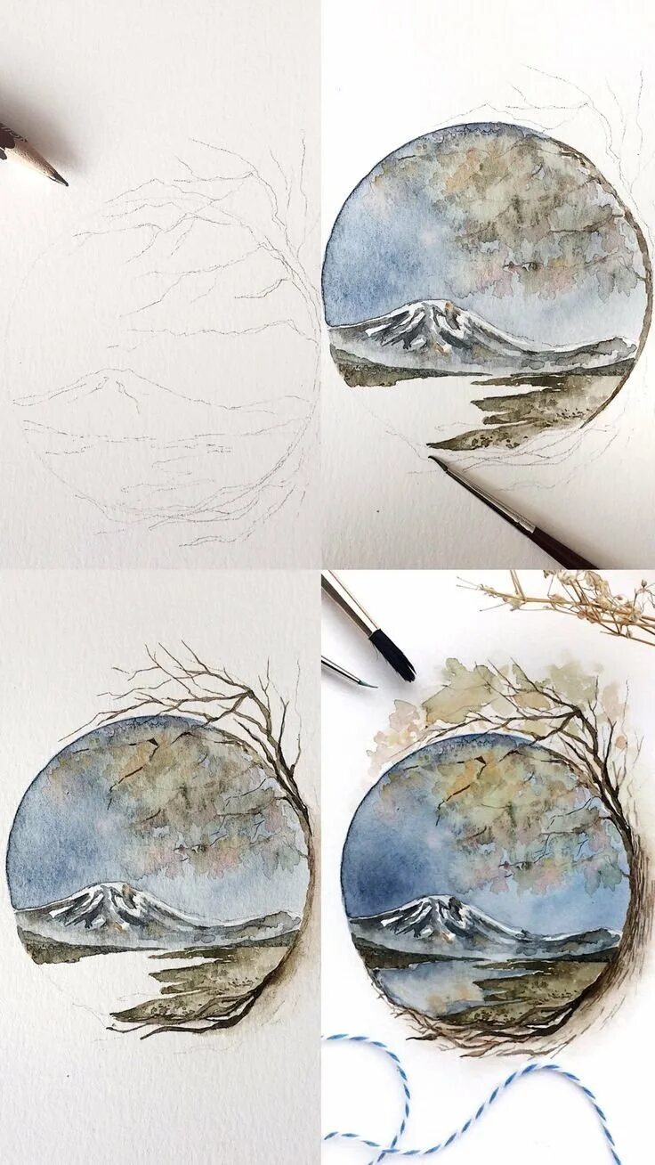 Акварельная живопись фрукты. Цветы акварелью поэтапно. Акварельные рисунки. Пошаговая акварель. Уроки рисования пастелью.