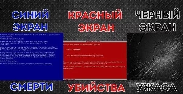 Red screen of death