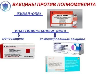 Прививка от полиомиелита в москве
