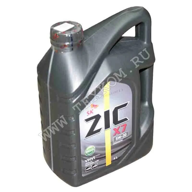 ZIC x7 моторное Diesel 5w-30. Масло ZIC x7 Diesel 5w30 (5000 5w30) 4л "4". ZIC x7 Diesel 5w-30 20 л. 162610 ZIC.