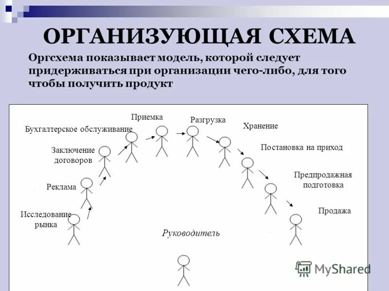 Организовать полагать