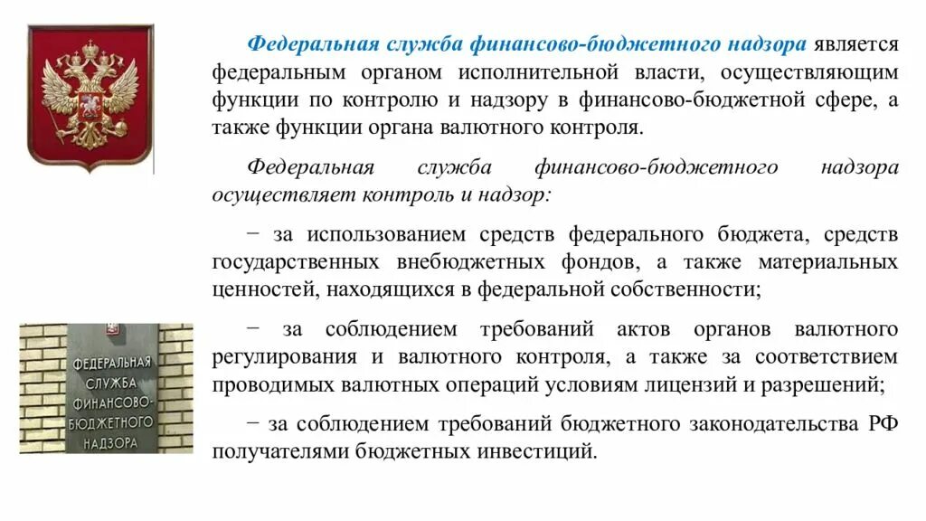 Федеральная служба финансово-бюджетного надзора. Финансовый контроль в бюджетной сфере. Контроль и надзор в сфере исполнительной власти. Контроль и надзор в финансово-бюджетной сфере осуществляет. Федеральная финансовая служба рф